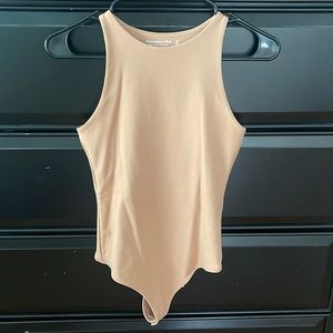 High neck bodysuit